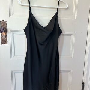 Urban Outfitters Black Slipdress